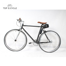 700c Stahlrahmen elektrisches Singlespeed-Fahrrad Singlespeed-Fahrrad mit festem Gang